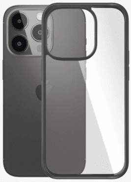 PanzerGlass ClearCase Apple iPhone 2022 6.1" Pro (Black edition) 0406
